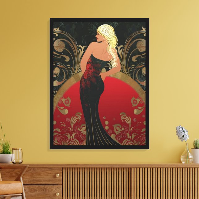 IMPRESSÃO EM TELA MODA-ESQUE #4 (Insitu(Sala de estar))