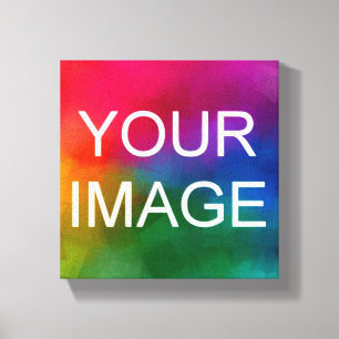 Impressão Em Tela Modelo de Fotografia da Família de Casamentos de E