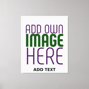 IMPRESSÃO EM TELA MODELO DE TEXTO DE IMAGEM BRANCA SIMPLES EDITÁVEL 
