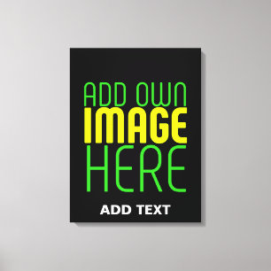 IMPRESSÃO EM TELA MODELO DE TEXTO DE IMAGEM NEGRA SIMPLES EDITÁVEL M