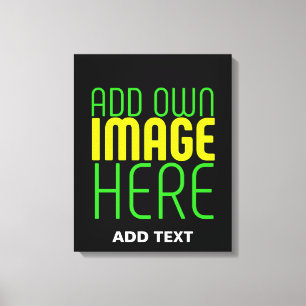 IMPRESSÃO EM TELA MODELO DE TEXTO DE IMAGEM NEGRA SIMPLES EDITÁVEL M