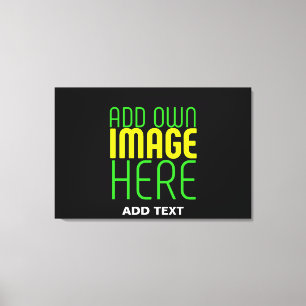 IMPRESSÃO EM TELA MODELO DE TEXTO DE IMAGEM NEGRA SIMPLES EDITÁVEL M
