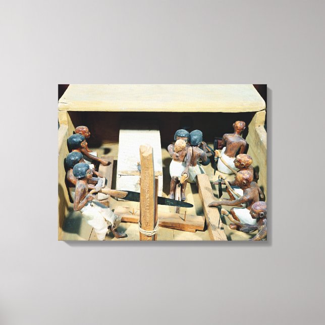 Impressão Em Tela Modelo funerário de oficina de carpintaria (Frente)