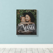 Modern Best Mama Ever Photo Mothers Day Gifts
