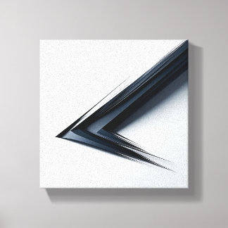 Impressão Em Tela Modern Minimalist Abstract Sharp Vector - 3D 