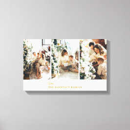 Impressão Em Tela Moderno de Colagem de Fotos Personalizada 3