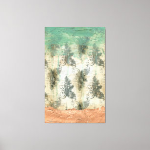 Impressão Em Tela Moderno Fleur De Lis Design