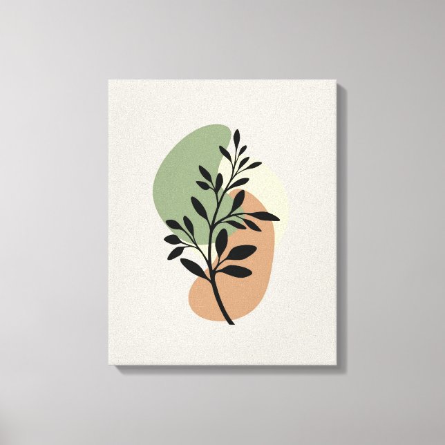 Impressão Em Tela Moderno minimalista (Frente)