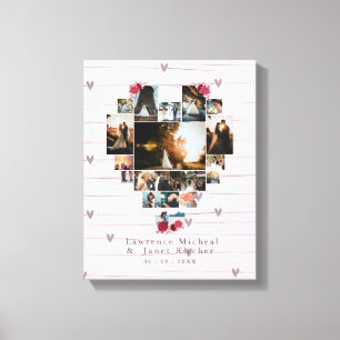 Impressão Em Tela Moderno personalizado 18 coração Dons de figuras