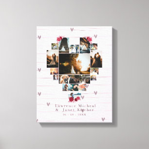 Impressão Em Tela Moderno personalizado 18 coração Dons de figuras m