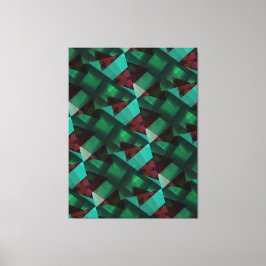 Impressão Em Tela Moderno - Verde - Marrom - Muito legal