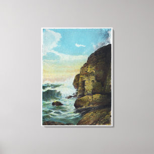 Impressão Em Tela Modilhão e operações da ponte de Portland