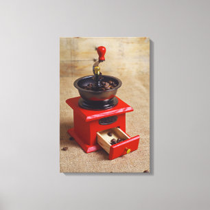 Impressão Em Tela Moinho de café da Vintage