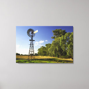 Impressão Em Tela Moinho de vento próximo à Hume Highway, Victoria