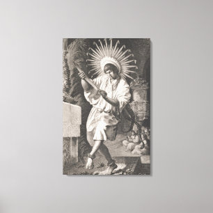 Impressão Em Tela Mojos Indian