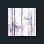 Impressão Em Tela Mola de Expressão Livre Violeta<br><div class="desc">Este incrível trabalho de liberdade de expressão de Jennifer Goldberger é um cheio violeta de aquarela da vida. Linhas negras correm verticalmente na peça,  e gotas violetas se estendem delas como ondas em um lago. Um impressão maravilhoso que daria certo em vários produtos Zazzle. Escolha o seu hoje!</div>