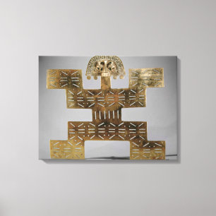 Impressão Em Tela Molde Tumbaga peitoral, de Huaca del Dragão