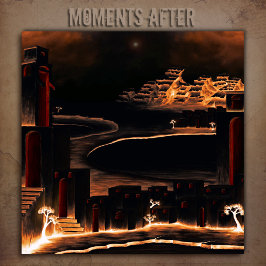 Impressão Em Tela "Momentos Depois" - misteriosa arte enigmática.