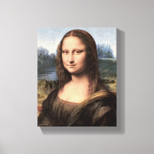 Impressão Em Tela Mona Lisa Portrait / Pintura (Frente)