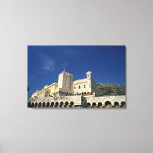 Impressão Em Tela Mónaco, Cote d'Azur, Palácio do Príncipe.