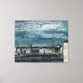 Impressão Em Tela Mondnacht am Murufer in Graz