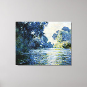 Impressão Em Tela Monet - Braço do Sena em Giverney,