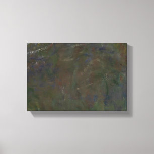 Impressão Em Tela monet de claude - lírios de água