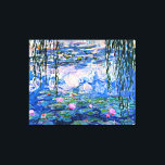 Impressão Em Tela Monet - Lírios De Água 1919,<br><div class="desc">A famosa pintura de Claude Monet,  "Lírios Água",  1919.</div>