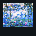 Impressão Em Tela Monet - Lírios De Água, 1919,<br><div class="desc">A famosa pintura de Claude Monet,  "Lírios Água",  1919.</div>