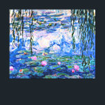 Impressão Em Tela Monet - Lírios De Água, 1919,<br><div class="desc">A famosa pintura de Claude Monet,  "Lírios Água",  1919.</div>