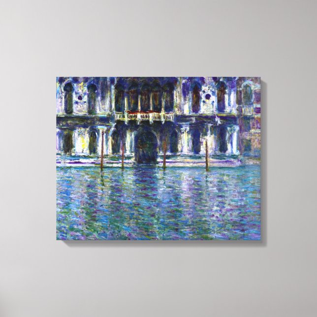 Impressão Em Tela Monet - Palazzo Contarini, 1908 (Frente)