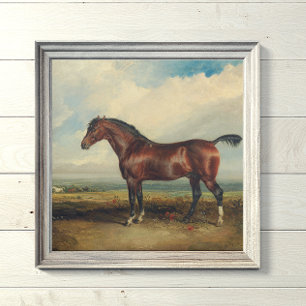 Impressão Em Tela "Monitor" Horse Painting de James Ward