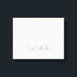 Impressão Em Tela Monograma 3d de Letra Mínima<br><div class="desc">Monogramas e nomes de texto são fáceis de mudar para atender às suas necessidades. Personalize-o com este modelo de produtos fácil de usar. 3d Monograma para um presente personalizado para você ou seus entes queridos. Adicione uma cor de fundo ou mude a imagem para se adequar ao seu gosto pessoal....</div>
