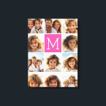 Impressão Em Tela Monograma Personalizado de Colagem de Fotos do Ins<br><div class="desc">Use até 11 fotos quadradas ou selecione fotos telefônicas para criar um presente exclusivo e pessoal. Ou você pode ficar com o filhote hipster e fazer uma moda. Se precisar ajustar as fotos,  clique na ferramenta personalizar para fazer alterações.</div>