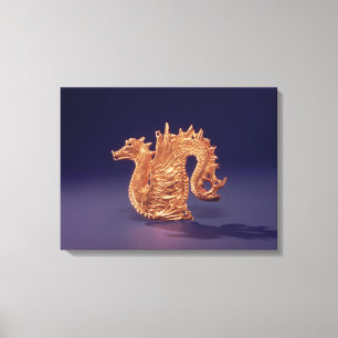 Impressão Em Tela Monstro do mar "Ketos"