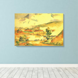 Impressão Em Tela Mont Sainte Victoire por Paul Cezanne, Arte Antiga