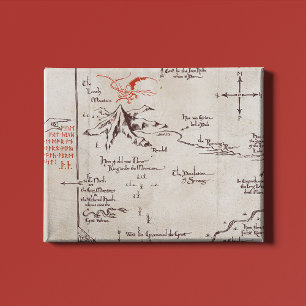 Impressão Em Tela Montanha solitário