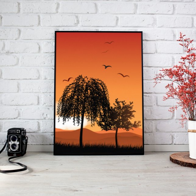 Impressão Em Tela Montanha Wall Art, Montanhas Paintings (mountains landscape wall art, living room décor, above bed wall art, modern home décor, nursery wall)