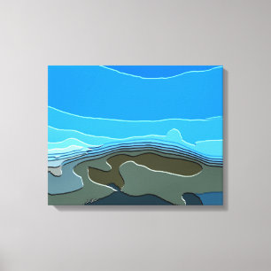 IMPRESSÃO EM TELA MONTANHAS