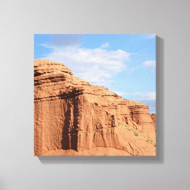 Impressão Em Tela Montanhas do Deserto (Frente)