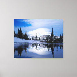 Impressão Em Tela Montanhas do inverno