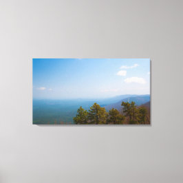 Impressão Em Tela Montanhas Ouachita e a Unidade Talimena, OK