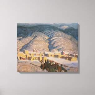 Impressão Em Tela Montanhas Sangre de Cristo por Blumenschein