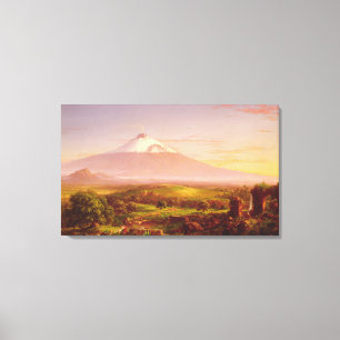 Impressão Em Tela Monte Etna
