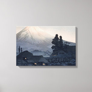 Impressão Em Tela Monte Fuji de Mizukubo (1932) - Takahashi