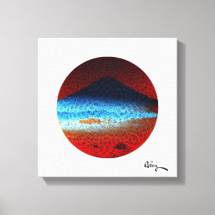 Impressão Em Tela Monte Fuji II por Rofey