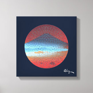 Impressão Em Tela Monte Fuji por Rofey