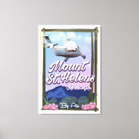Monte Rua. Helens Washington Poster de viagens