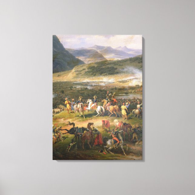 Impressão Em Tela Monte Thabor, detalhe Napoleão e seu (Frente)