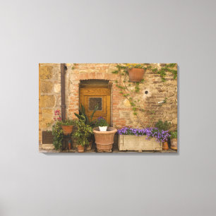 Impressão Em Tela Montefollonico, Val d'Orcia, província de Siena, 2